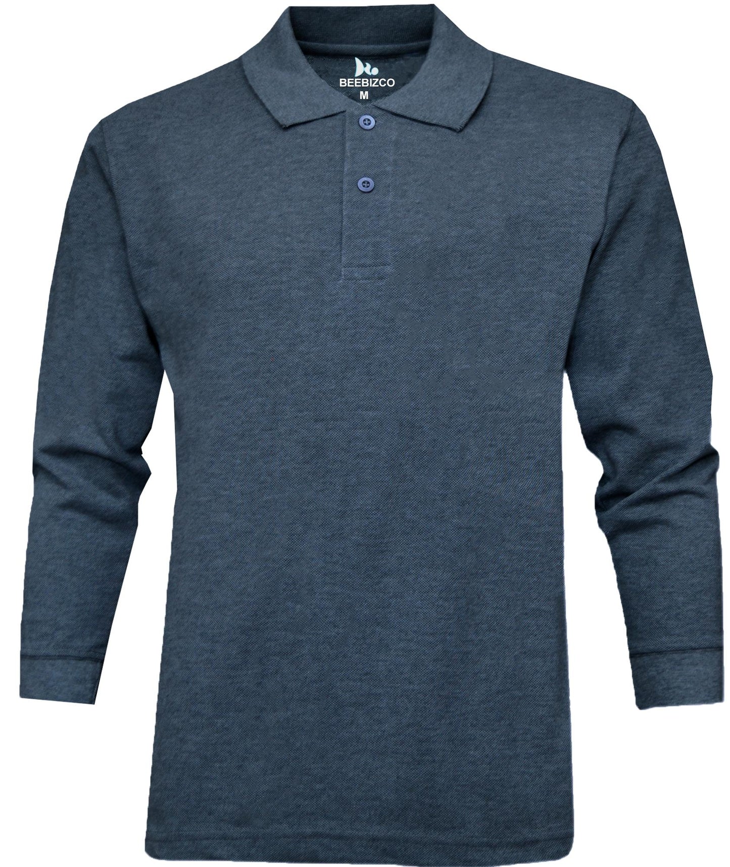 Beebizco Long Sleeve Polo Shirt