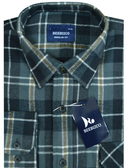 Beebizco Checkered Flannel Shirt