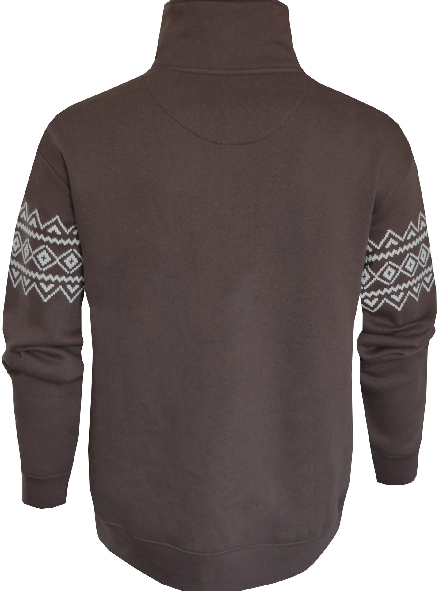 Beebizco Geometric Quarter Zip Jumper