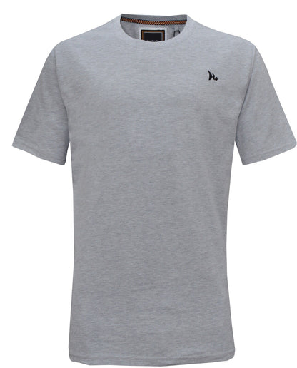New Mens Crew Neck Short Sleeve Basic T-Shirt Regular Fit S - XXL by Beebizco