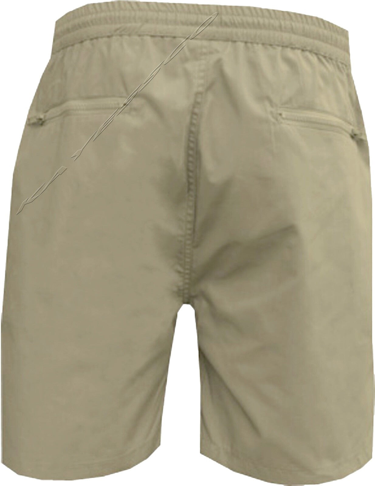Mens Plain Casual Shorts Summer Elasticated Walking Action 3XL-5XL By Tom Hagan