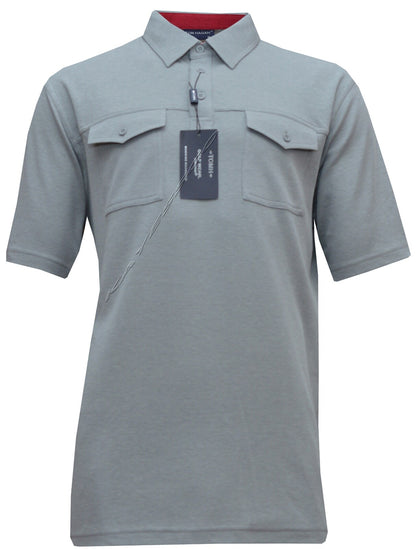 Mens Short Sleeve Golf Polo Simon Shirt T- shirt Top Casual M - 6XL by Tom Hagan
