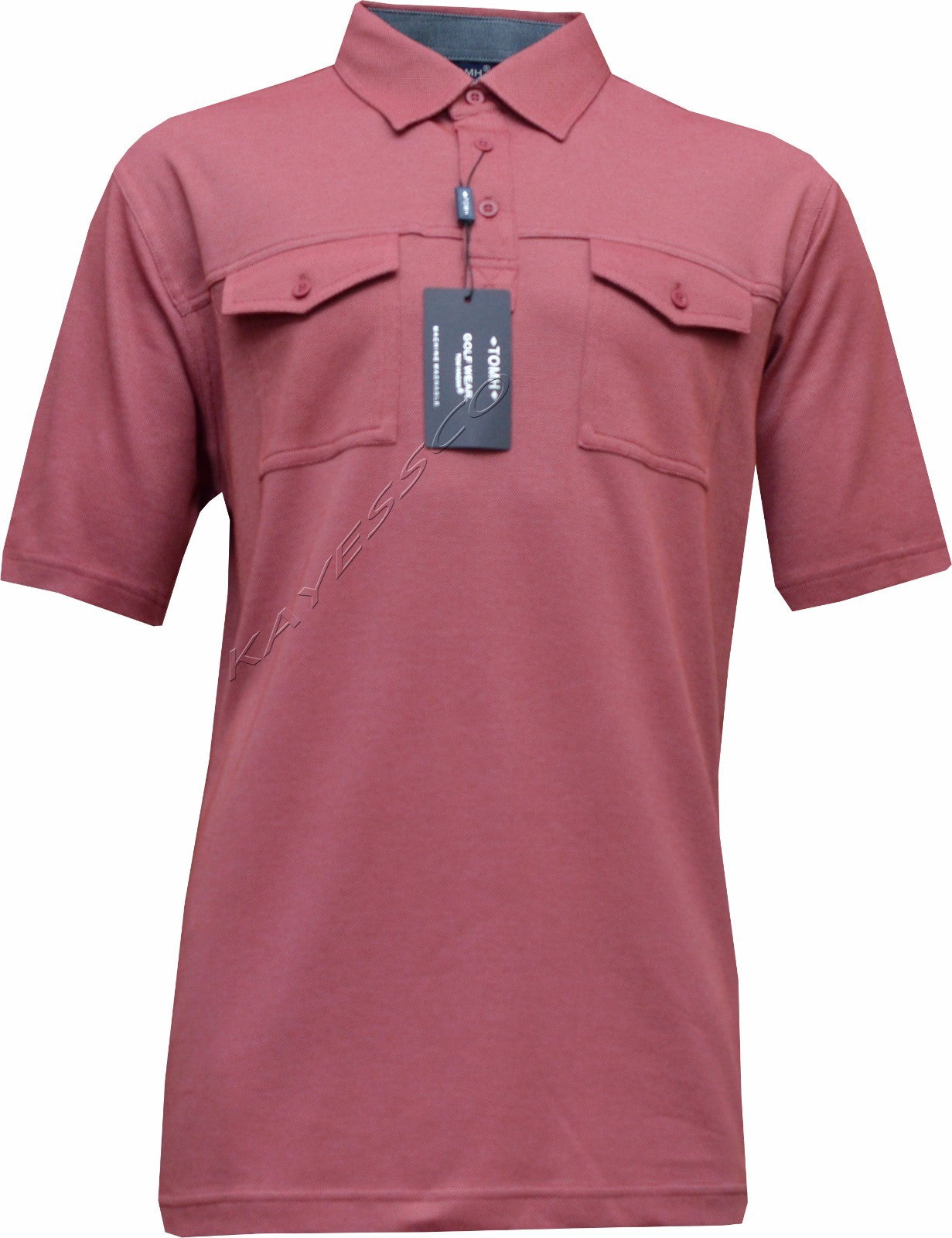 Mens Short Sleeve Golf Polo Simon Shirt T- shirt Top Casual M - 6XL by Tom Hagan