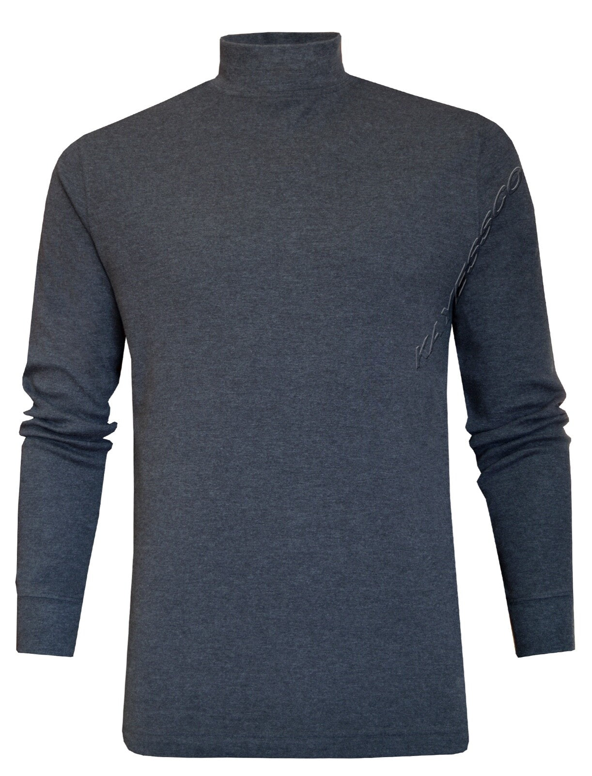Mens Mock Neck Lightweight Baselayer Turtle Funnel Neck Winter Golf Top M - 3XL