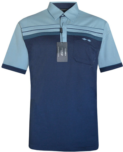 New Mens Short Sleeve Golf Polo Shirt T- Shirt Top Casual M - 6XL by Tom Hagan