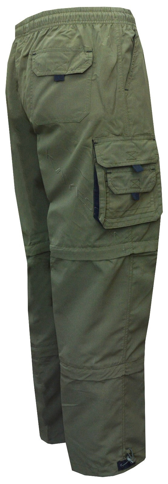  Mens Zip Off Cargo 3 in1 Trousers Tracksuit Sport Casual Bottoms Shorts 3/4