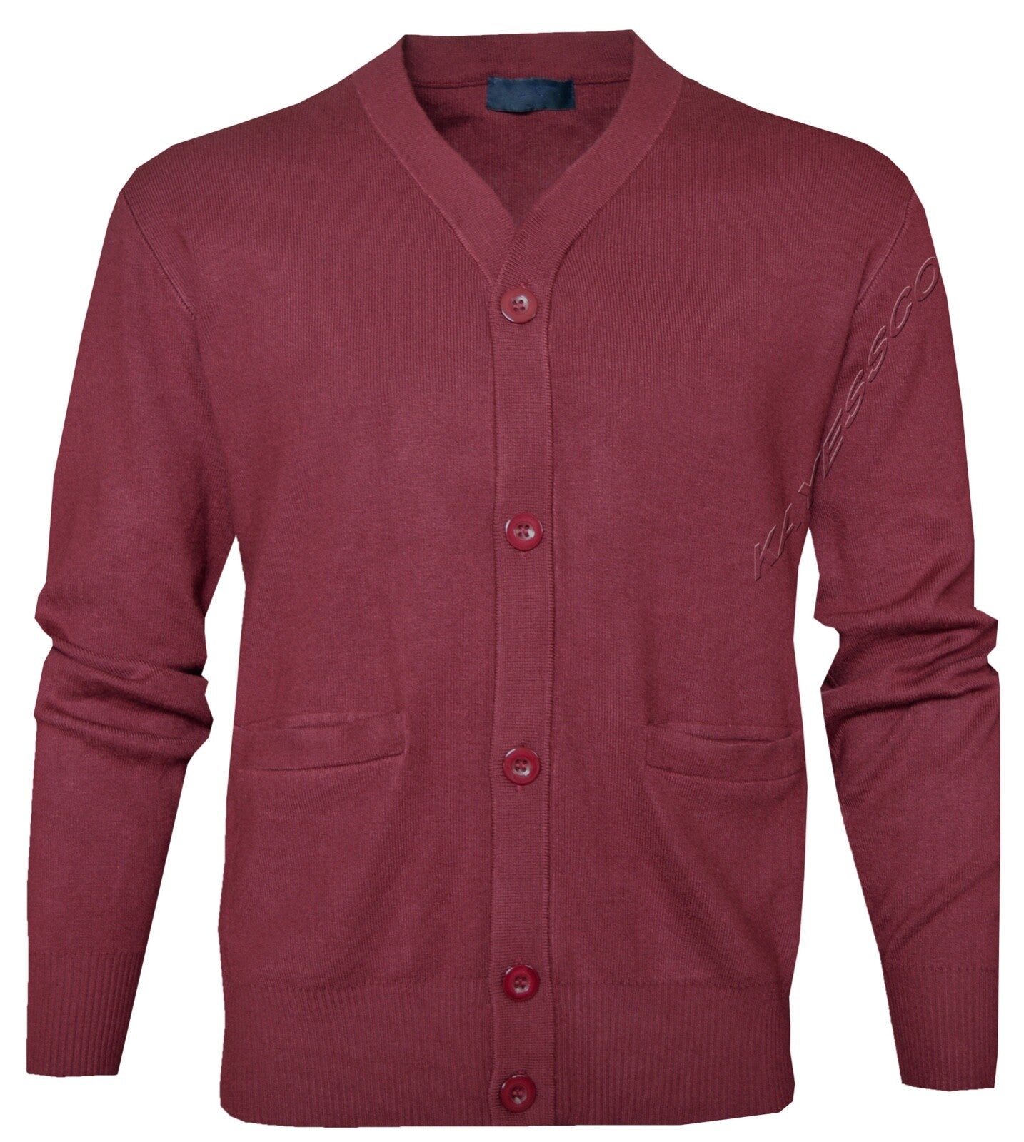 Button Up Cardigan Plain V Neck Knitted Classic Sweater Jumper Casual Top M-2XL