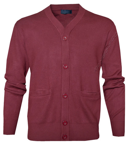 Button Up Cardigan Plain V Neck Knitted Classic Sweater Jumper Casual Top M-2XL