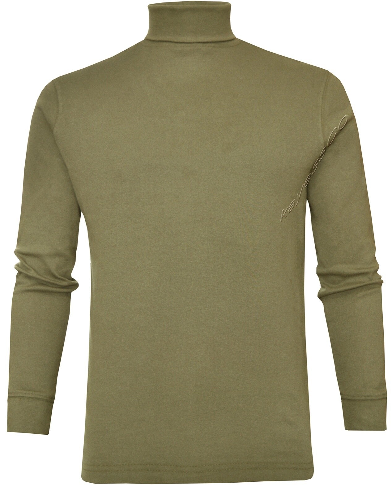 Mens Roll Neck Lightweight Baselayer Turtle Funnel Neck Winter Golf Top M - 3XL