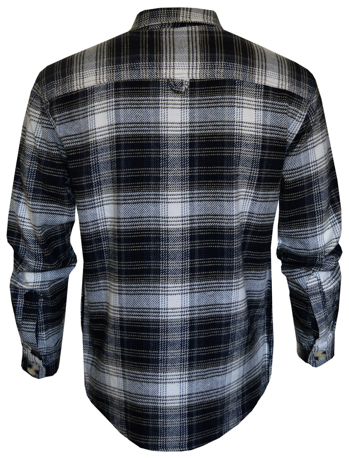 Flannel Shirt Lumberjack Yarn Dyed Check Brushed 100% Cotton w/ 4 Pockets S-XXL