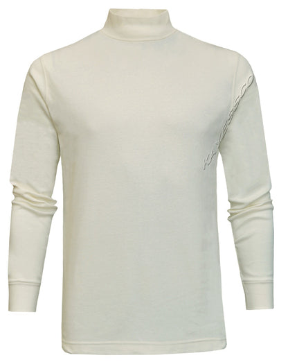 Mens Mock Neck Lightweight Baselayer Turtle Funnel Neck Winter Golf Top M - 3XL