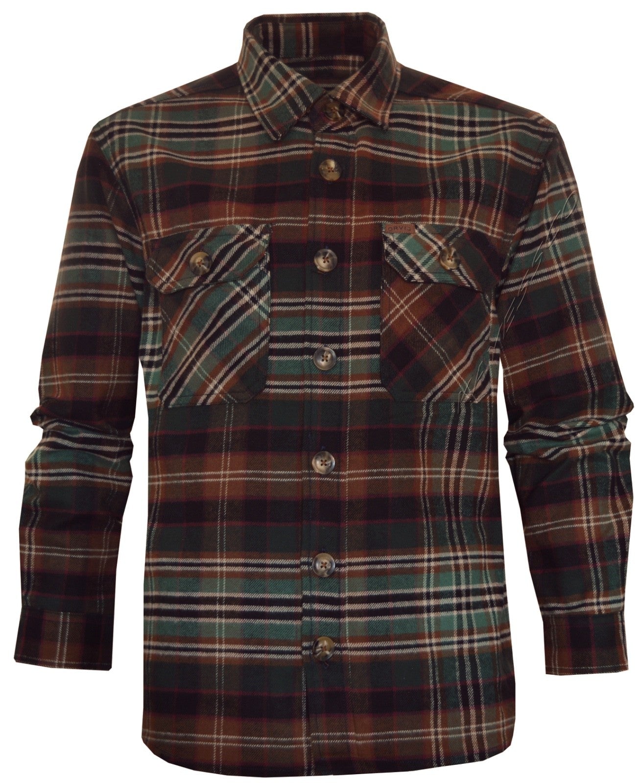 Flannel Shirt Lumberjack Yarn Dyed Check Brushed 100% Cotton w/ 4 Pockets S-XXL