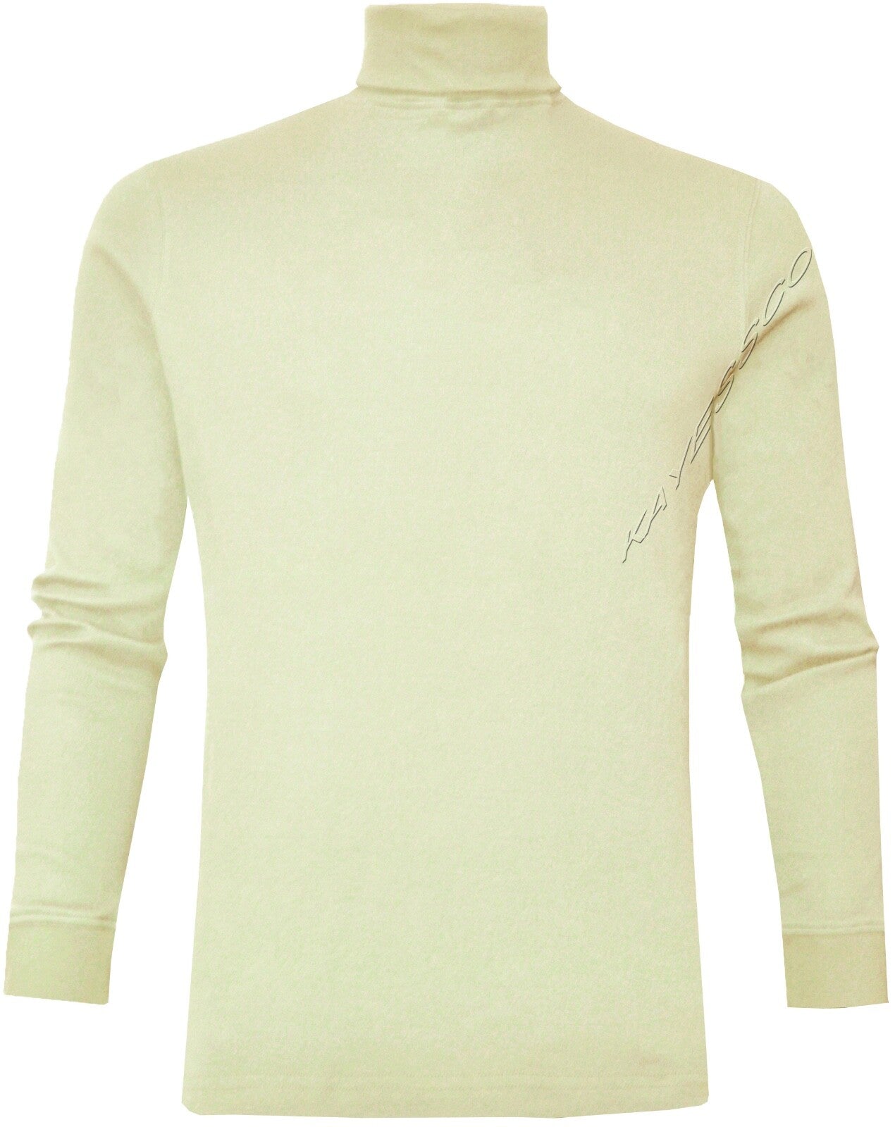 Mens Roll Neck Lightweight Baselayer Turtle Funnel Neck Winter Golf Top M - 3XL
