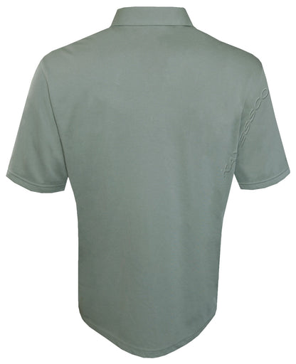Mens Short Sleeve Double Pockets Golf Polo Shirt T-Shirt Top Casual By Tom Hagan