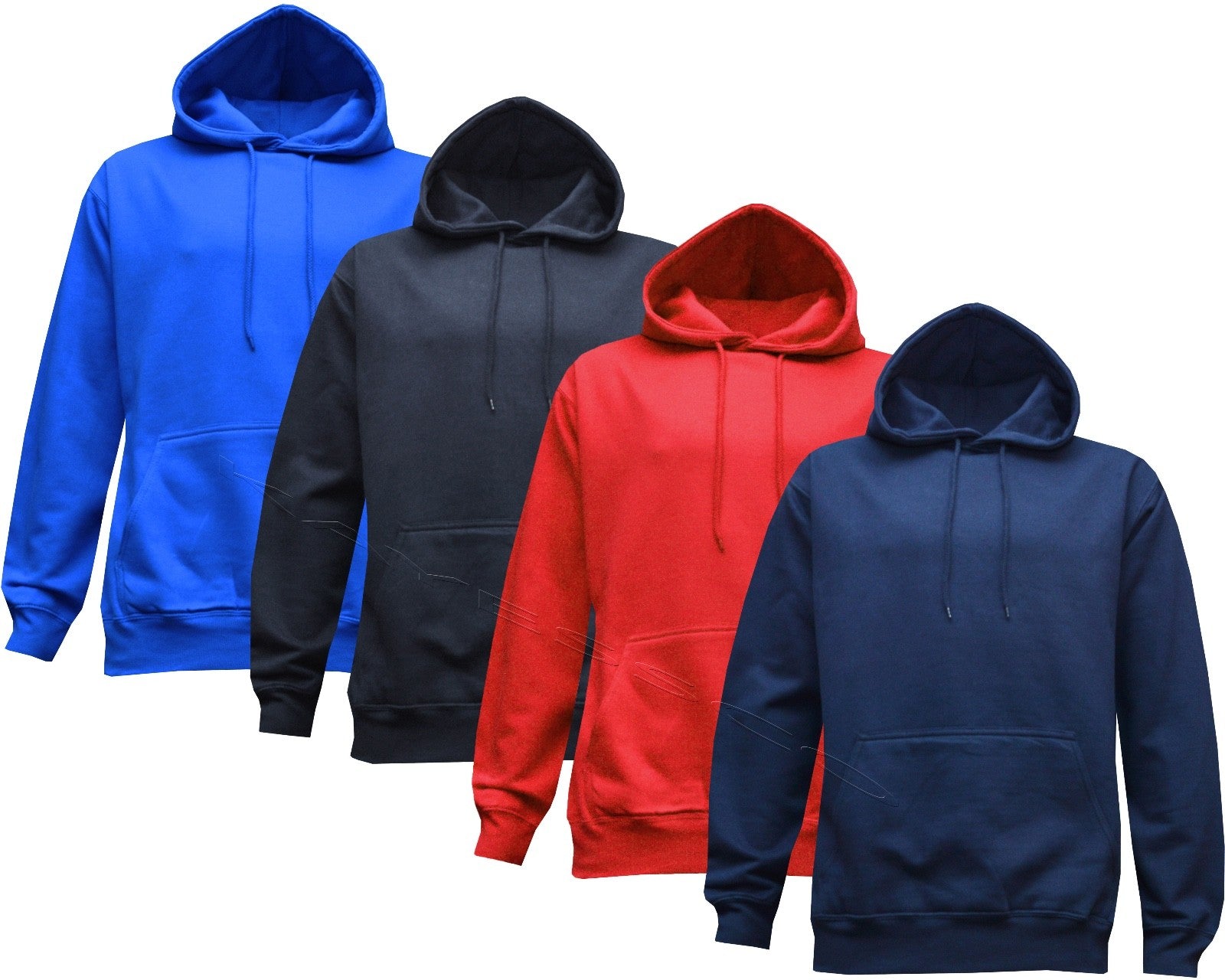 Mens/Women Plain Hooded Hoodie Fleece Top Jumper Work Wear Sweatshirt Hoody