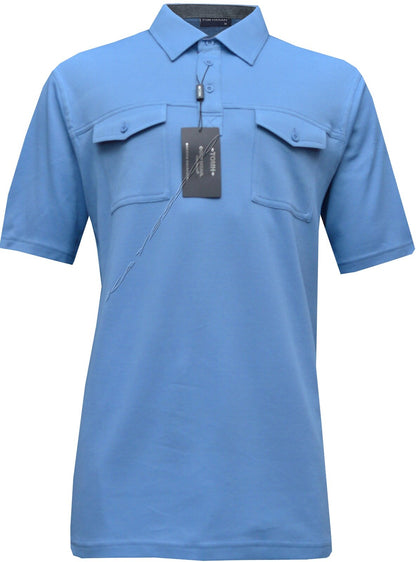 Mens Short Sleeve Golf Polo Simon Shirt T- shirt Top Casual M - 6XL by Tom Hagan