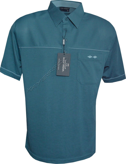 New Mens Short Sleeve Golf Polo Shirt T- Shirt Top Casual M - 6XL by Tom Hagan