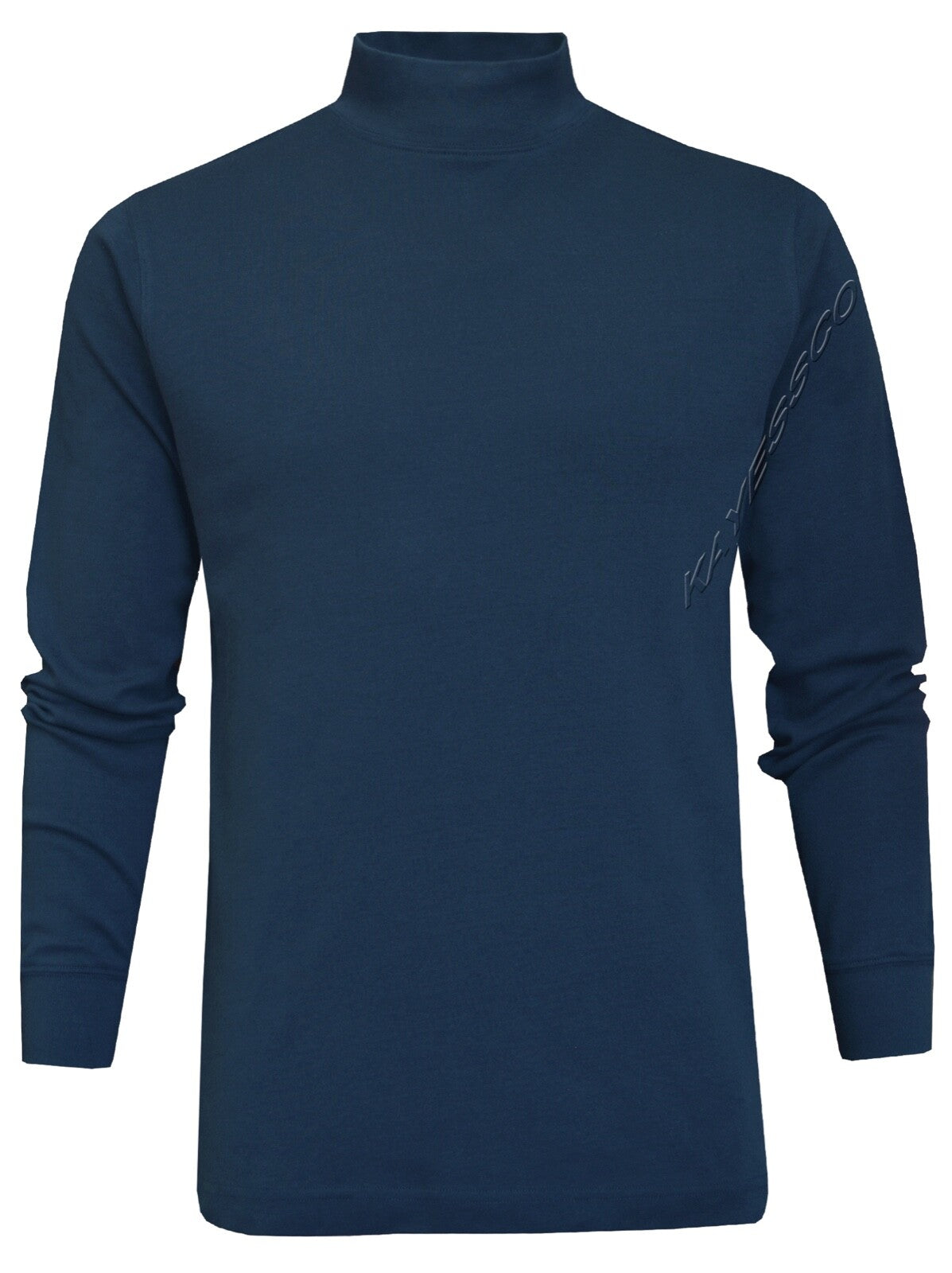 Mens Mock Neck Lightweight Baselayer Turtle Funnel Neck Winter Golf Top M - 3XL