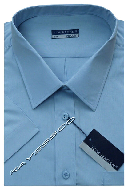  Mens King Size Short Sleeve Summer Shirt 3XL - 6XL By Tom Hagan