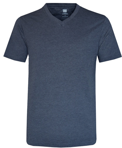 3 Pack V-Neck T-shirts Short Sleeve Plain Tops Classic Essential Tees Multipack