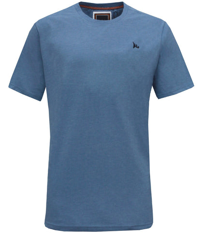 New Mens Crew Neck Short Sleeve Basic T-Shirt Regular Fit S - XXL by Beebizco
