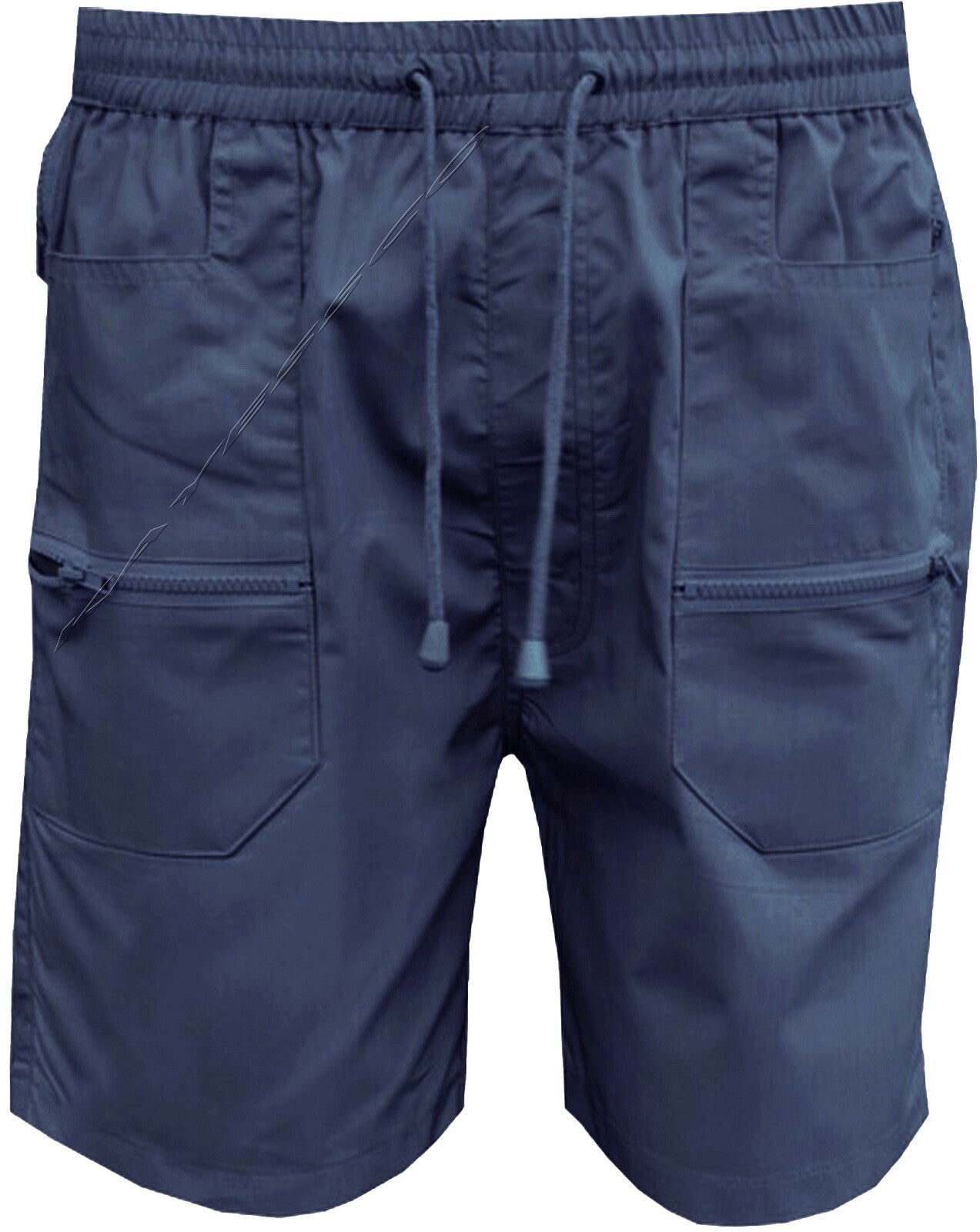 Mens Plain Casual Shorts Summer Elasticated Walking Action 3XL-5XL By Tom Hagan