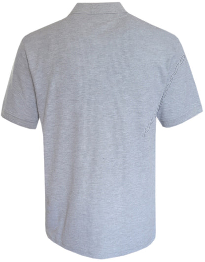 Mens Short Sleeve Polo Shirt Waffle Knit Casual Cotton Mix Thin Summer Top M-3XL