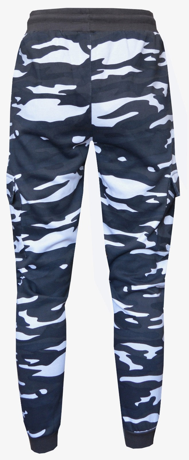 Camouflage Cargo Joggers Slim Fit Bottoms Fleece Casual Sweatpants by Beebizco
