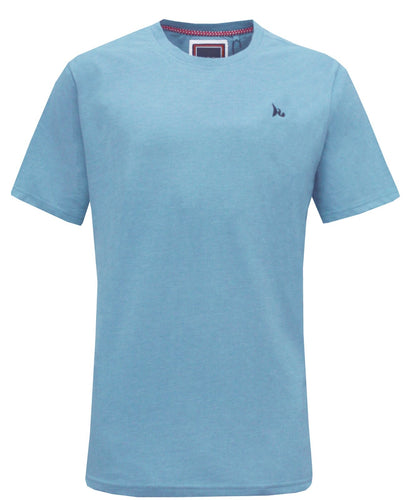 New Mens Crew Neck Short Sleeve Basic T-Shirt Regular Fit S - XXL by Beebizco