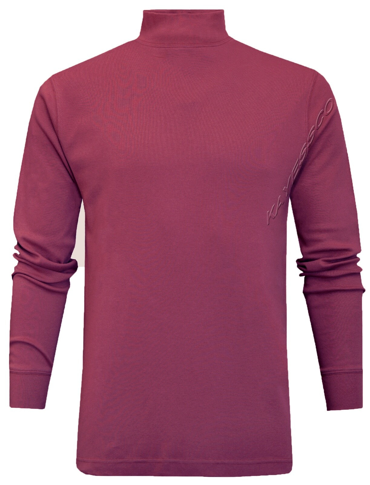 Mens Mock Neck Lightweight Baselayer Turtle Funnel Neck Winter Golf Top M - 3XL
