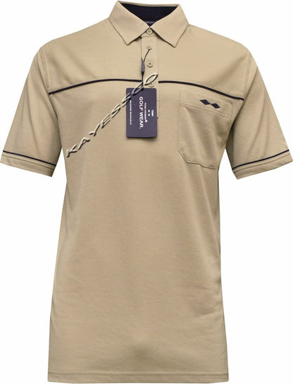 New Mens Short Sleeve Golf Polo Shirt T- Shirt Top Casual M - 6XL by Tom Hagan