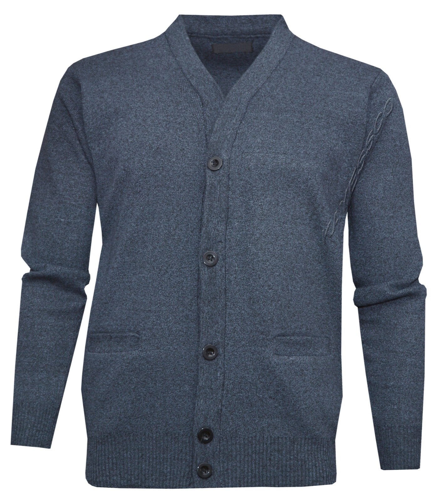 Button Up Cardigan Plain V Neck Knitted Classic Sweater Jumper Casual Top M-2XL