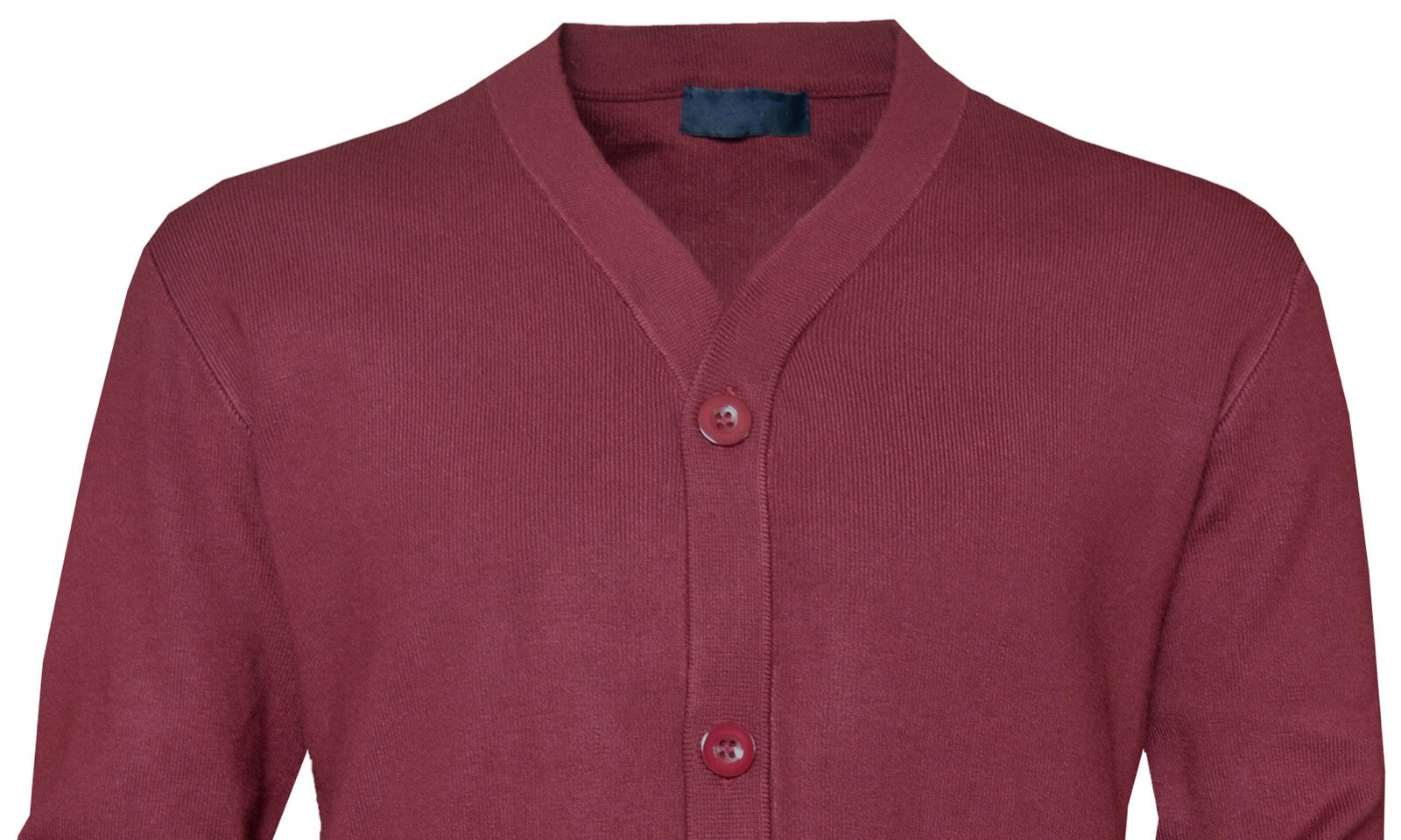 Button Up Cardigan Plain V Neck Knitted Classic Sweater Jumper Casual Top M-2XL