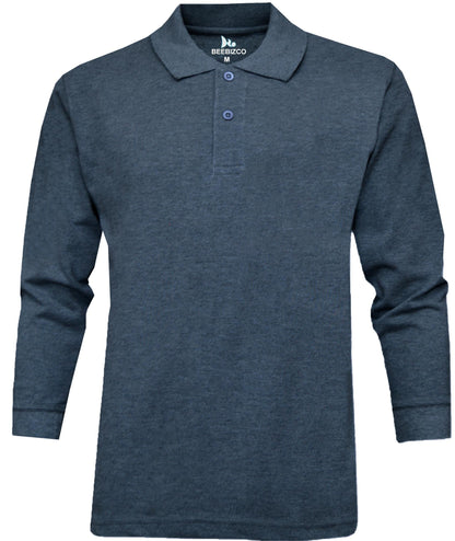 Beebizco Long Sleeve Polo Shirt