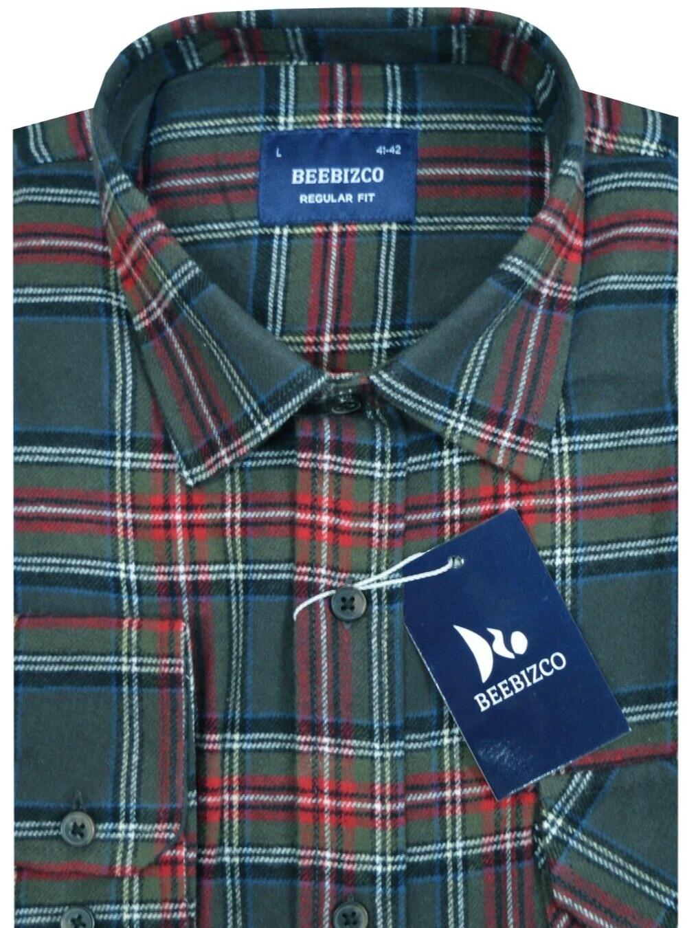 Beebizco Checkered Flannel Shirt