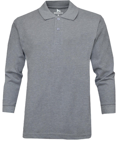 Beebizco Long Sleeve Polo Shirt