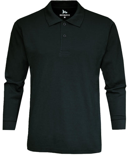 Beebizco Long Sleeve Polo Shirt