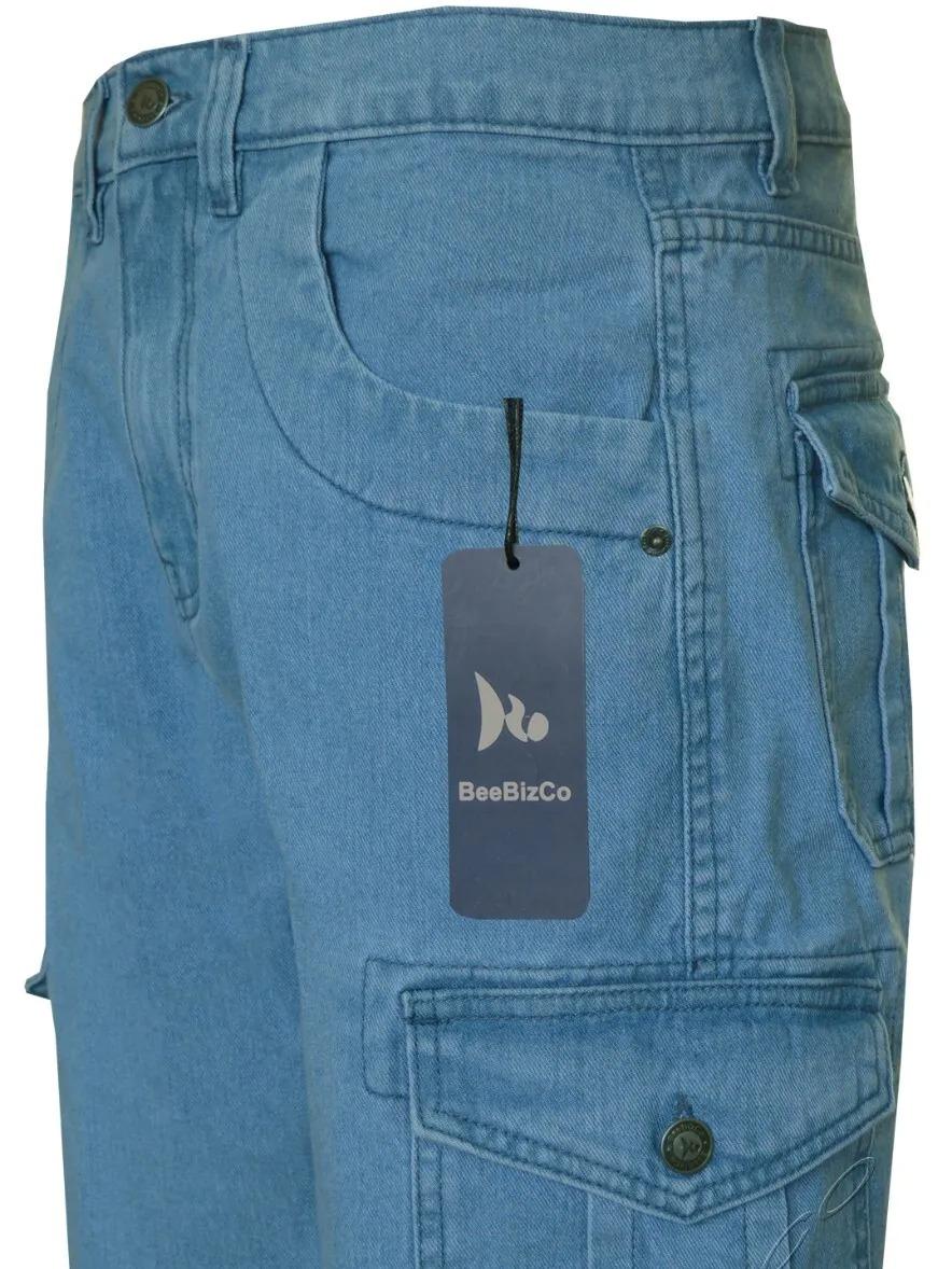 Beebizco Denim Cargo Shorts